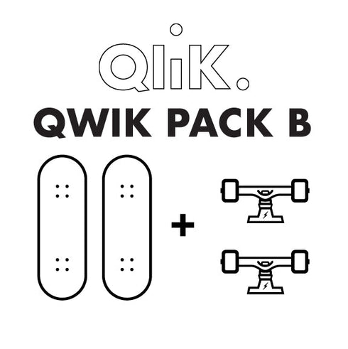 Qwiktruks - Quick Release System (Qwik Pack B)